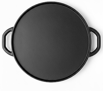 تابه گریل چدنی سایز۲۸ با پوشش ارگانیک